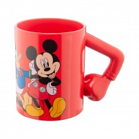 Titiz Disney Mickey Mouse Kulplu Bardak 400 Ml