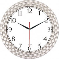 Tempo Bellısıma Yuvarlak Klasik Duvar Saati Gümüş