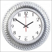 Tempo Bellısıma Yuvarlak Klasik Duvar Saati Gümüş